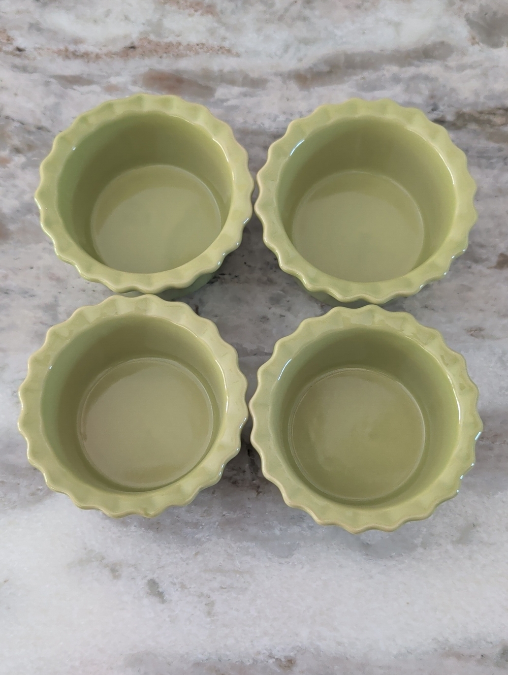Chantal Fluted Ramekins (4)